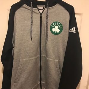 Like new Adidas Boston Celtics climawarm hoodie L